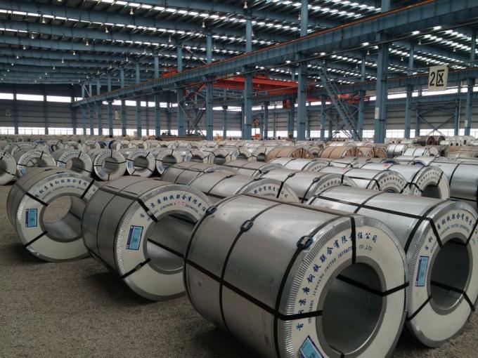 Q235 Q345 DX51D + Z ASTM A653 DX51 galvanizó la bobina de acero con Z275 AISI ASTM BS