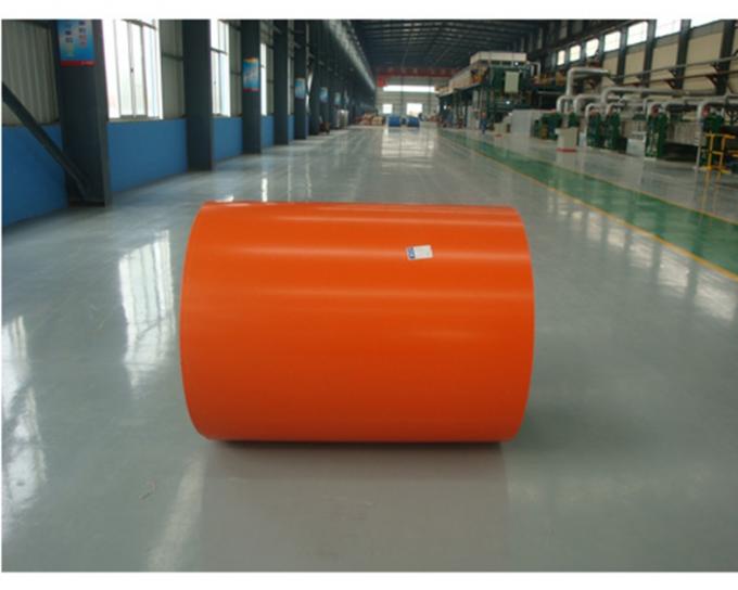 El color Caoted de PPGI galvanizó la bobina de acero EN10147 DX51D+Z DX53D+Z S250GD+Z S350GD+Z